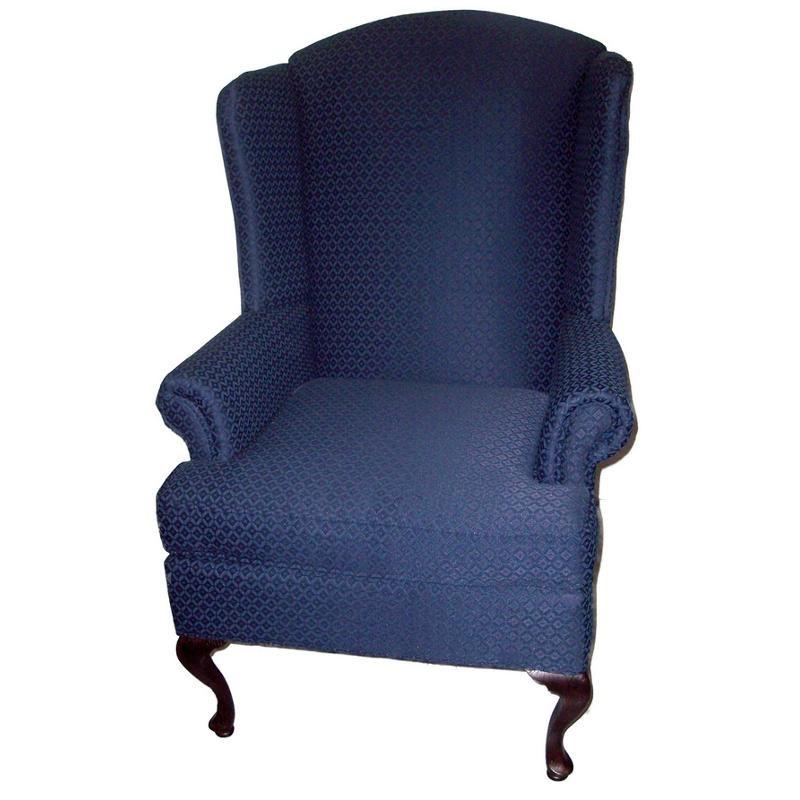 2200WBC Navy Wing Back Chair