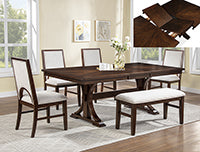 2210 6PC DINING SET (4 BOXES)
