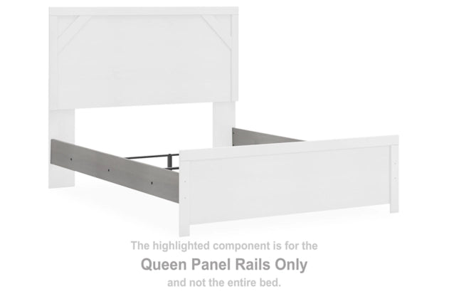 B1192-96 QUEEN PANEL RAILS