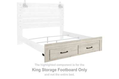 B192-56S King Storage Footboard