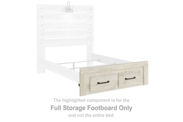 B192-84S Full Storage Footboard