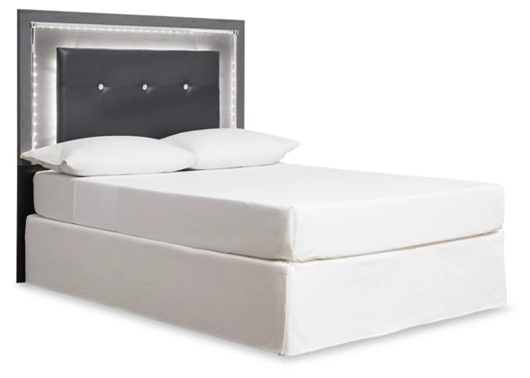 B214-87 FULL UPHOLSTERED PANEL HEADBOARD