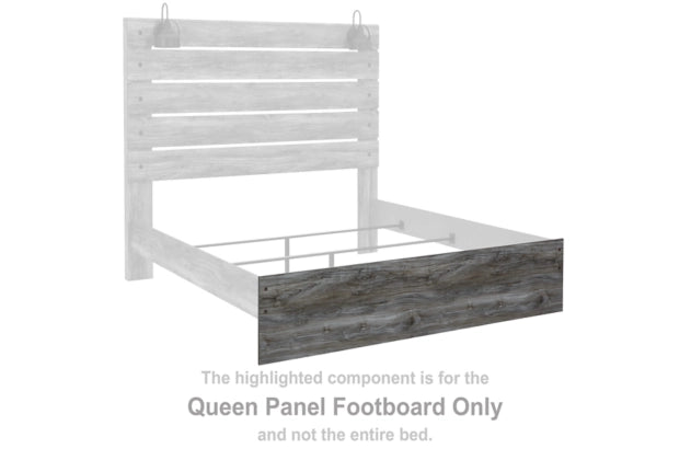 B221-154 QUEEN FOOTBOARD (SOLD AS-IS/NO WARRANTY)
