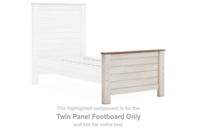 B267-52 TWIN PANEL FOOTBOARD