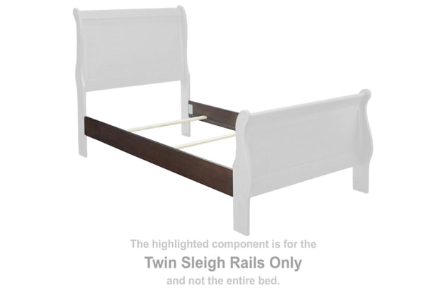 B398-83 TWIN SLEIGH RAILS