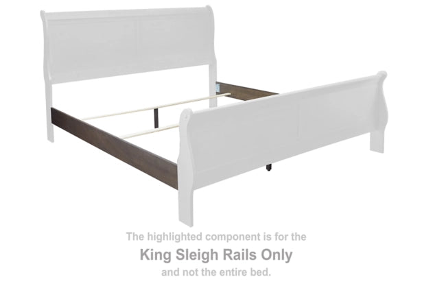 B398-97 KING SLEIGH RAILS