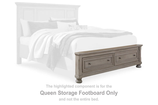 B733-74 QUEEN STORAGE FOOTBOARD