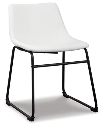 D372-07 Centiar White Dining Chair (SOLD AS-IS - NO WARRANTY)