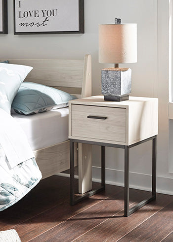 EB1864-191 ONE DRAWER NIGHTSTAND