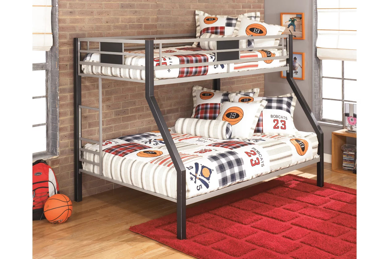 B106-56 TWIN/FULL BUNK BED WITH LADDER