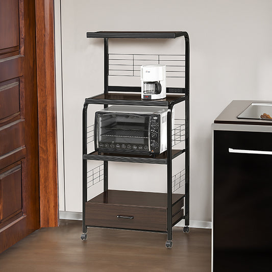 1304-BK Kitchen Cart (SOLD AS-IS - NO WARRANTY)