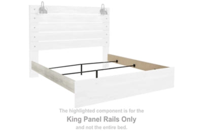 B192-97 KING BED RAILS
