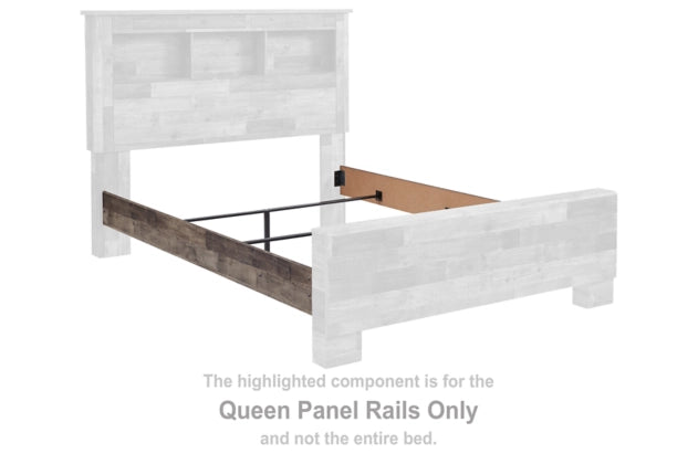 B200-96 QUEEN PANEL RAILS