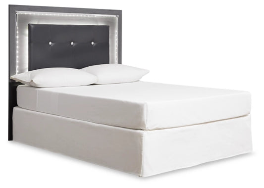 B214-87 FULL UPHOLSTERED PANEL HEADBOARD