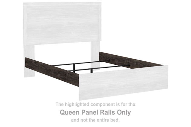 B2587-96 QUEEN PANEL RAILS