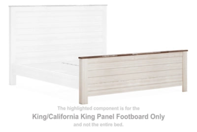 B267-56 KING PANEL FOOTBOARD