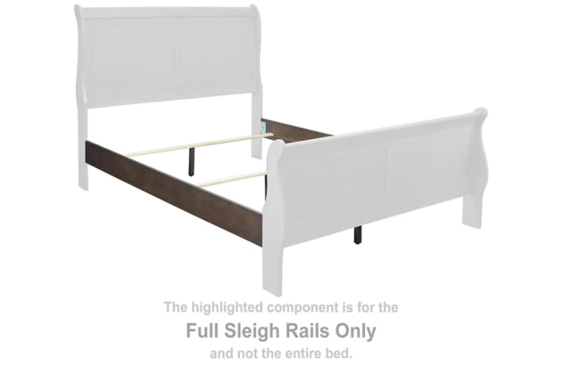 B398-86 FULL SLEIGH RAILS