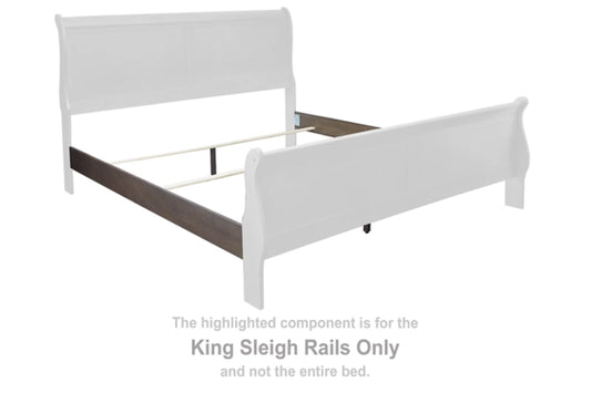B398-97 KING SLEIGH RAILS