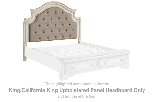 B743-58 KING/CAL KING UPHOLSTERED PANEL HEADBOARD
