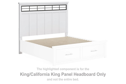 B844-56S Ashbryn King HB & Roll Slats