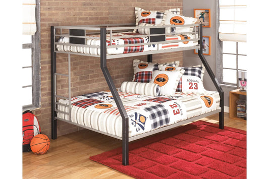 B106-56 TWIN/FULL BUNK BED WITH LADDER