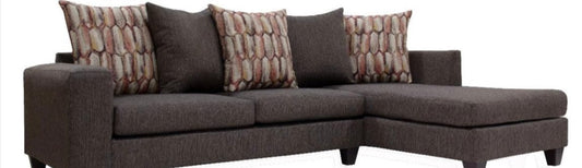 15325 Brindle Sectional (2PC L/R) BROWN