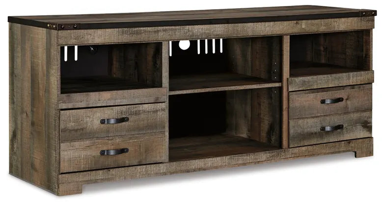 W446-68 LG TV STAND W/FIREPLACE OPTION