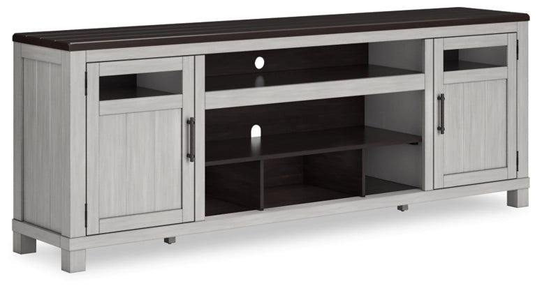 W796-68 XL TV STAND W/FIREPLACE OPTION