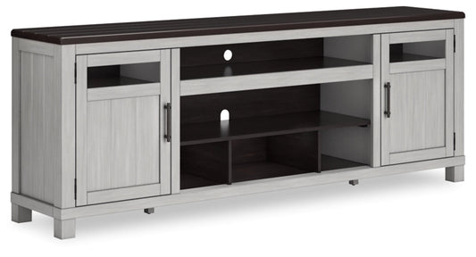W796-68 XL TV STAND W/FIREPLACE OPTION